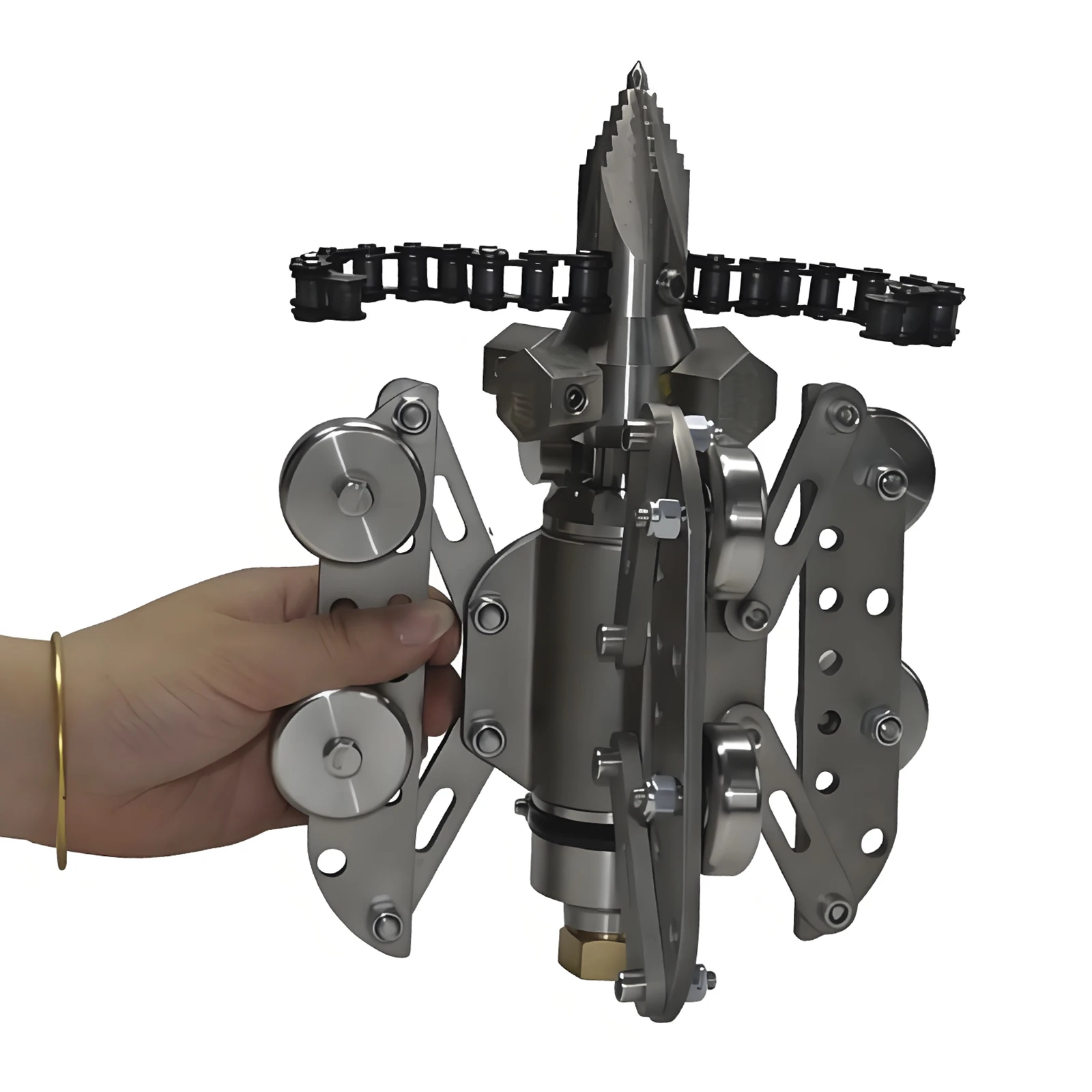 Chain Sewer Root Cutter Nozzle, 1/2