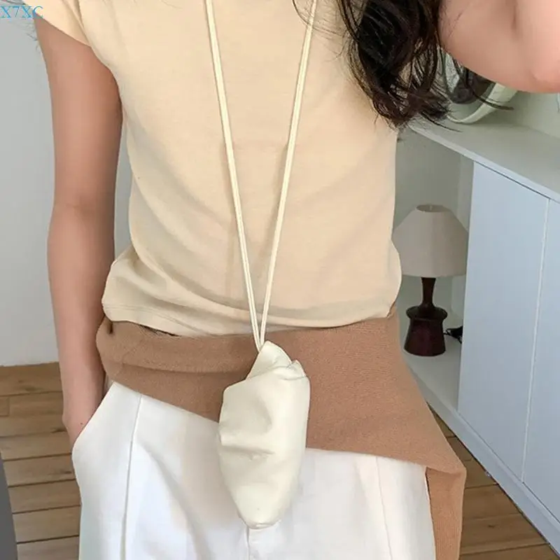 

X7XC Dumpling Bags for Women Clutch Purses,Soft Pu Leather Shoulder Bag Cloud Handbag Ladies Evening Bag Shopping Bag Gift