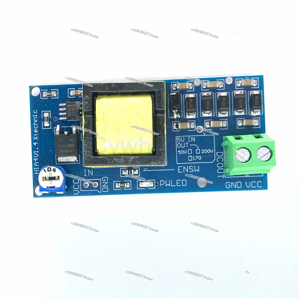 DC Boost Converter Module 5V To 1000V Continuously Adjustable High Voltage Power Supply