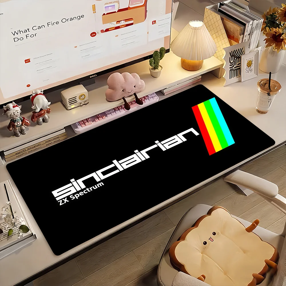 Retro Sinclair Zx Spectrum Mouse Pad Computer Laptop Rubber Non-slip Mouse Mat Mousepad Gamers Decoracion Desk Mat