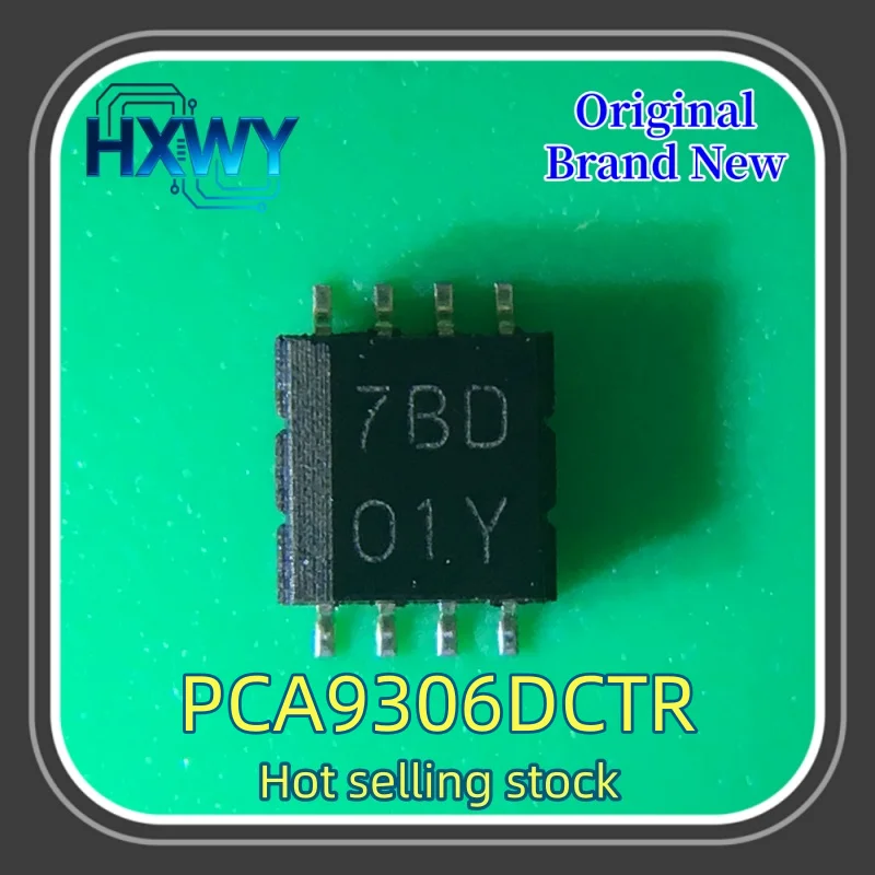(10/50 pieces) PCA9306DCTR silkscreened 7BD MSOP-8 voltage level converter chip New Electronic Parts High Quality Fast Delivery