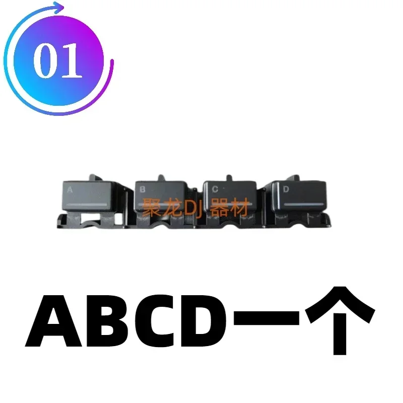 

Suitable for Pioneer CDJ3000 disc player CUE button ABCD EFGH plastic external button accessories