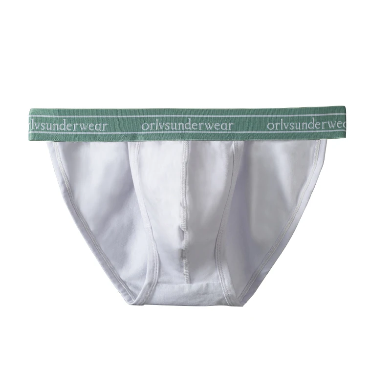 95% Cotton Comfortable and Breathable Underwear Men's Sexy Briefs with Contoured Pouch