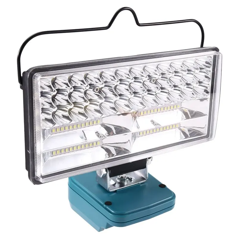 

ABMF-Portable 8 Inch LED Floodlight Dual Lighting Modes For 18V Lithium Batteries Emergency Light PD18W Fast Charging