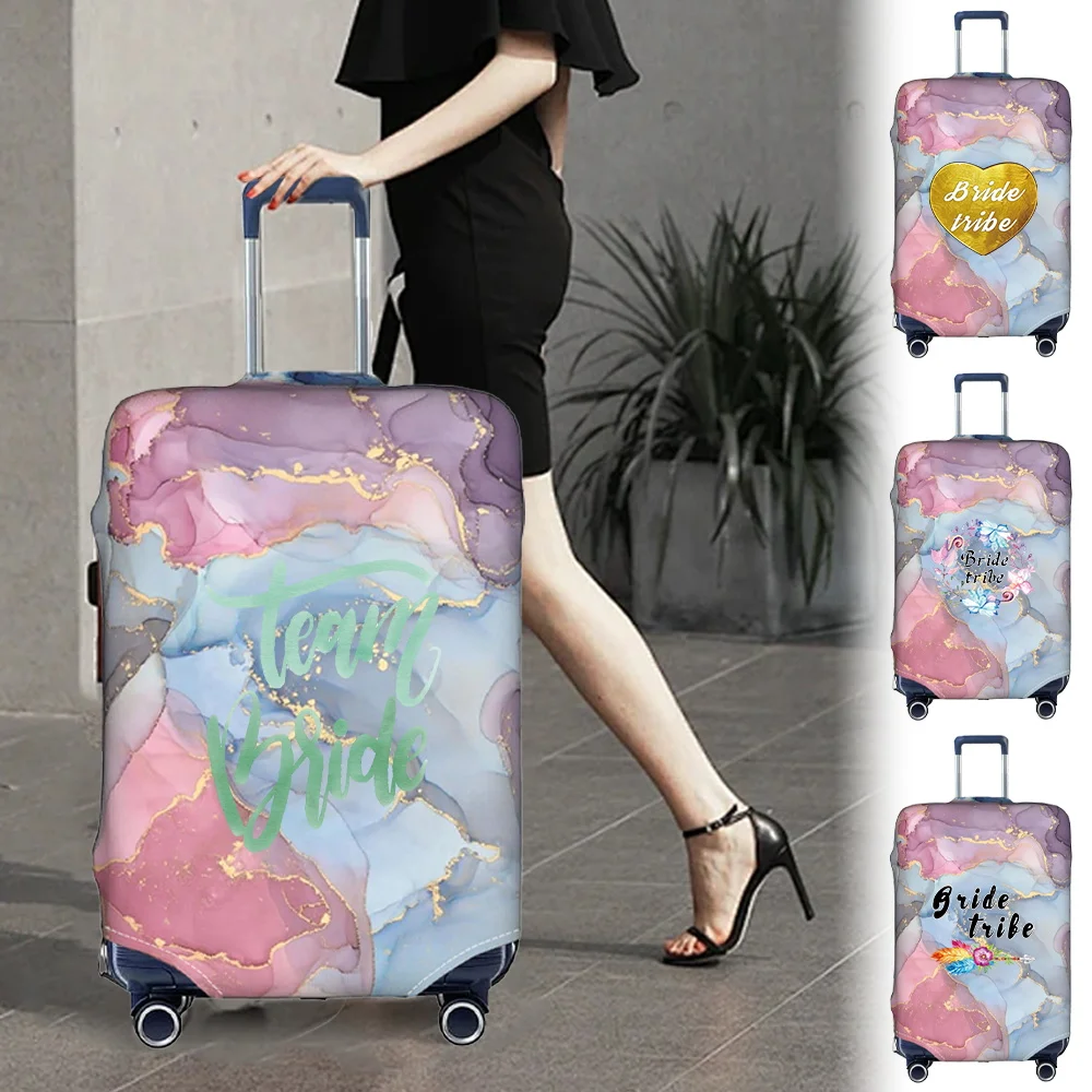 

Bride Pattern Travel Storage Bag Fashion Joker Simple Elastic Trunk Lid 18-32 Inch Luggage Case Protective Case.