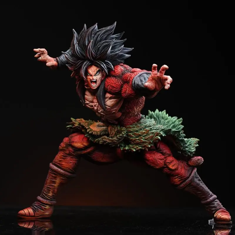 Dragon Ball Broli Super Saiyan 28cm Handmade Animação Personagem Modelo Estátua Colecionável Decoração de Mesa Figura de Ação