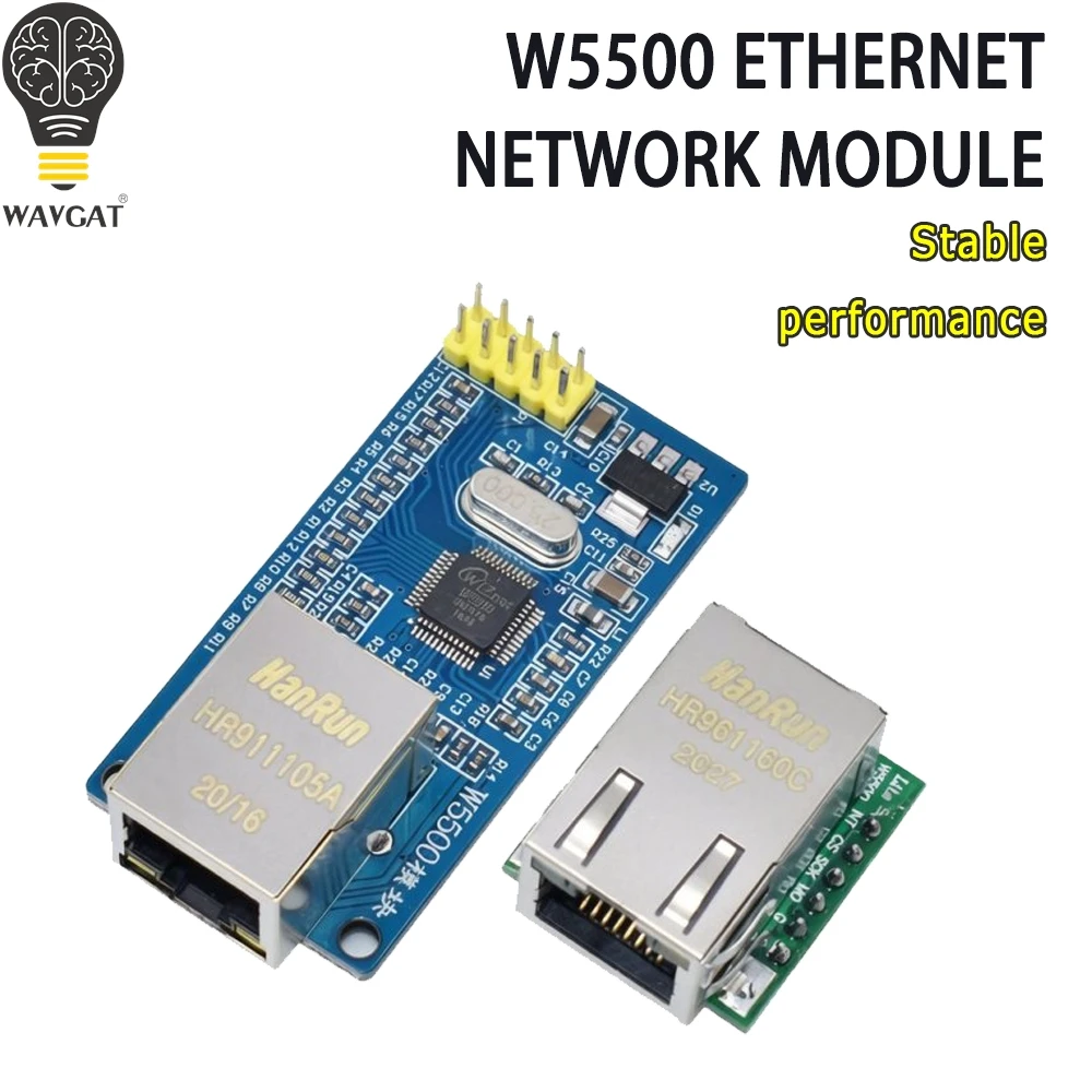 W5500 Ethernet network module hardware TCP / IP 51 / STM32 microcontroller program over W5100