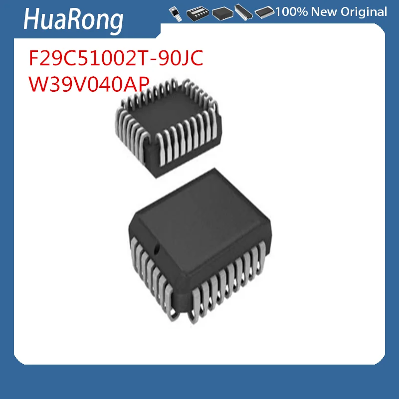 5PCS/LOT      F29C51002T-90JC   F29C51002T  90JC      W39V040AP     PLCC32