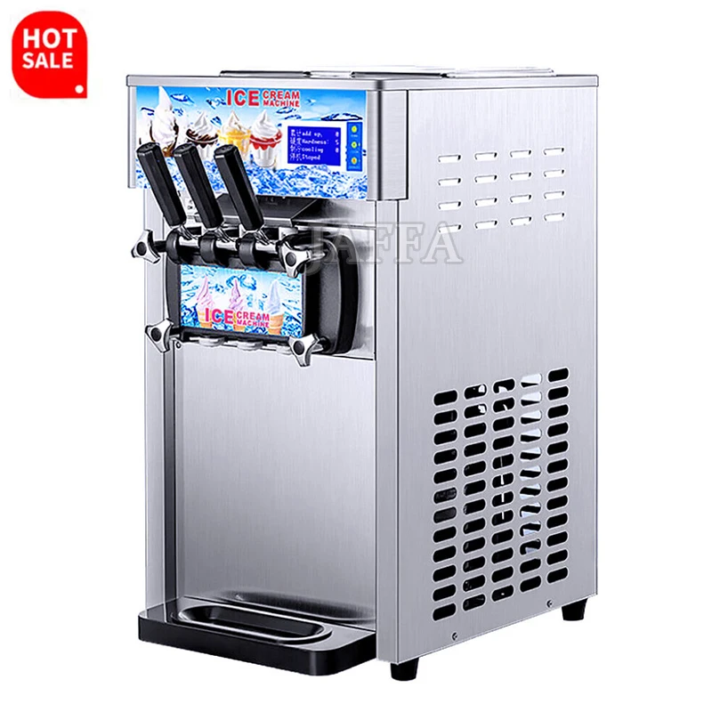 Hot Selling JAFFA Brand Stainless Steel Mini Automatic Soft Ice Cream Stick Making Machine 1200W 110V/220V for Commercial Cateri