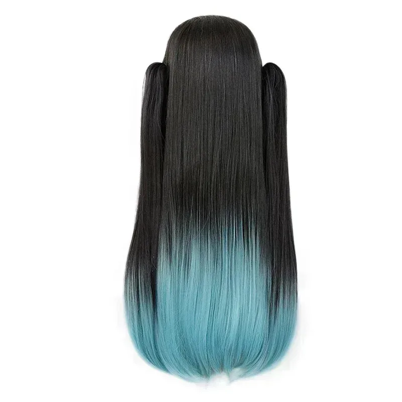 2025 شعر مستعار تأثيري الاصطناعية أنيمي Tokitou Muichirou ، مقاومة للحرارة Muichiro Tokito شعر مستعار