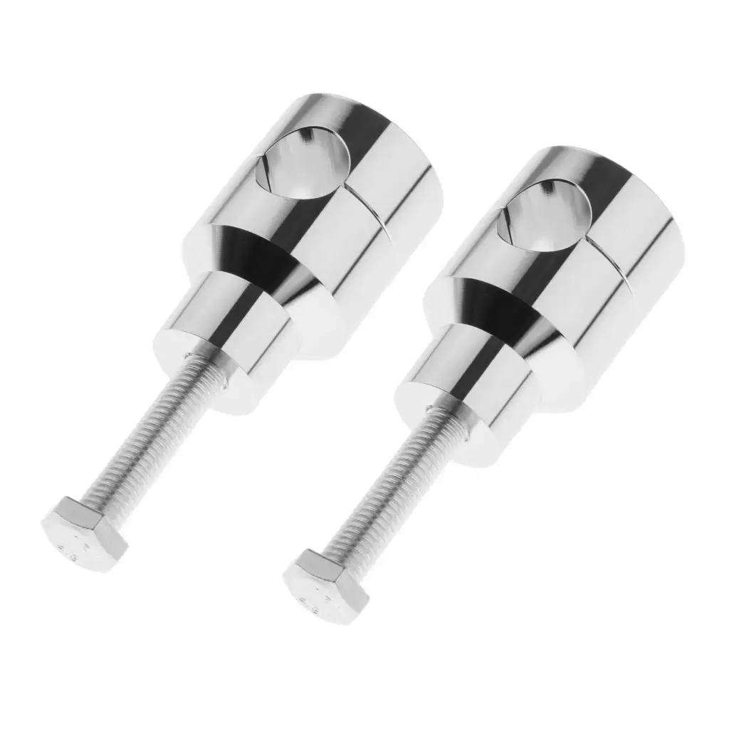 

Motorcycle Chrome 22mm 7/8 "Handlebar Handlebar Riser Clamp With Bolt For