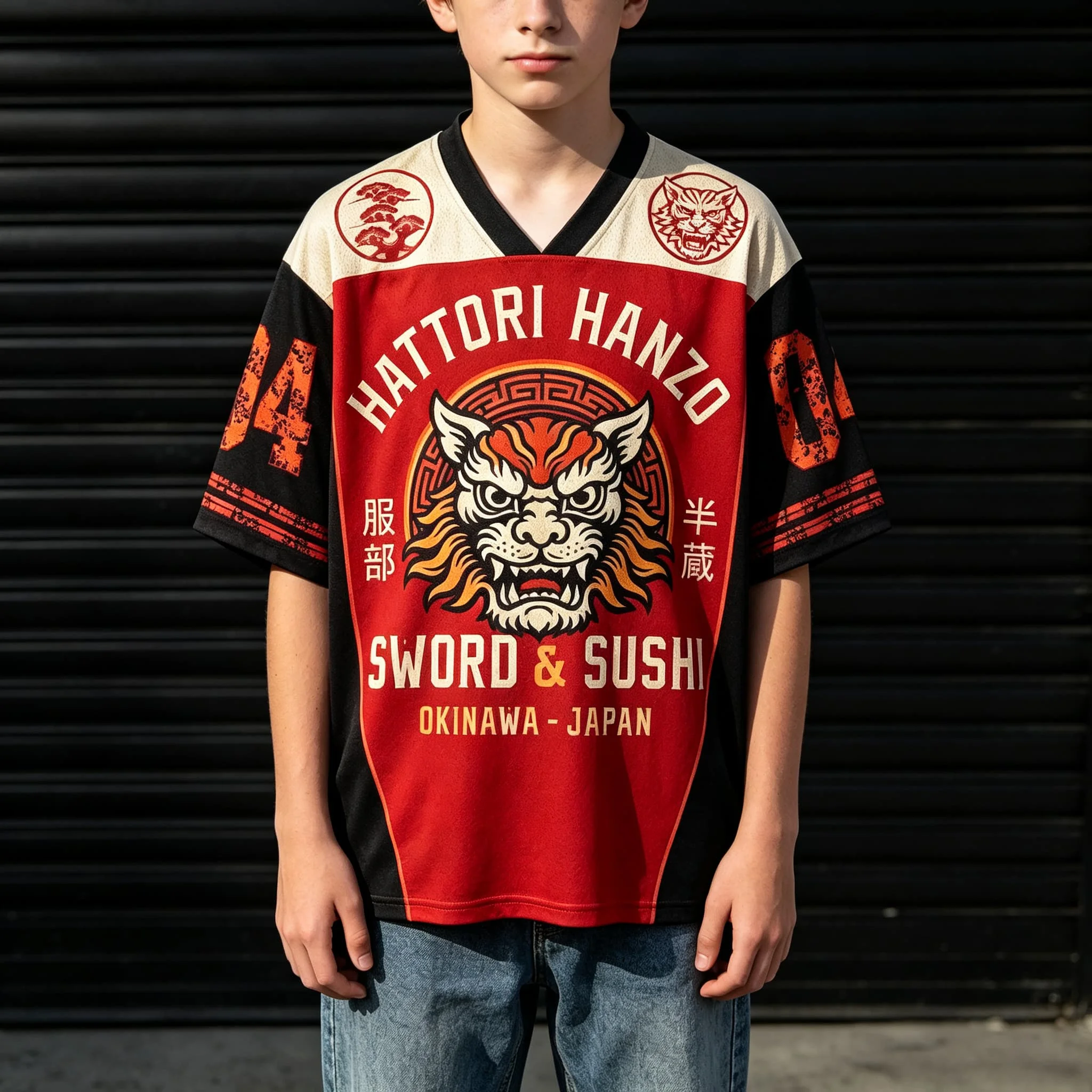 Japanese Warrior Tiger 3D Tee Men T Shirt Women Tee Boys Top Children Parent Child V Neck Quick Dry Short Sleeves Kids Tshirt