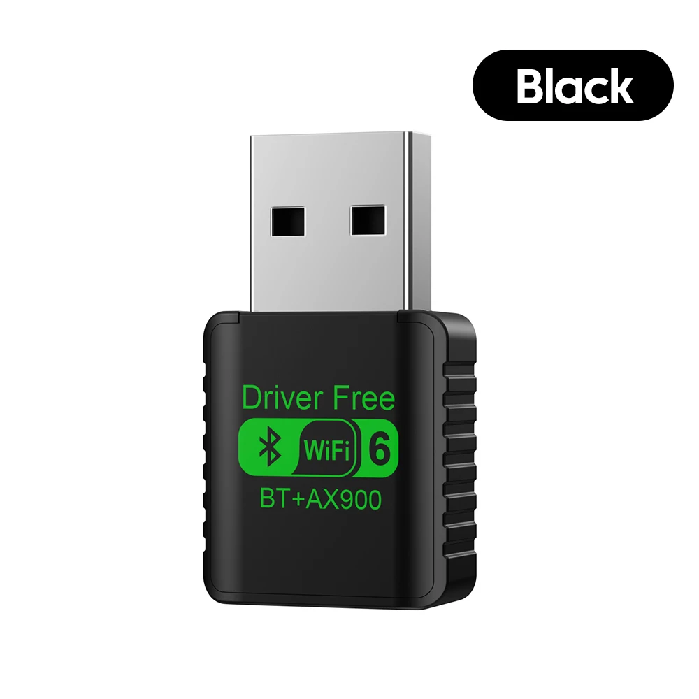 WiFi 6 AX900 Bluetooth 5.4 WiFi USB Adapter Wireless Network Card 2.4G&5GHz Wi-Fi Antenna For PC Driver Free USB WiFi Receiver image 3