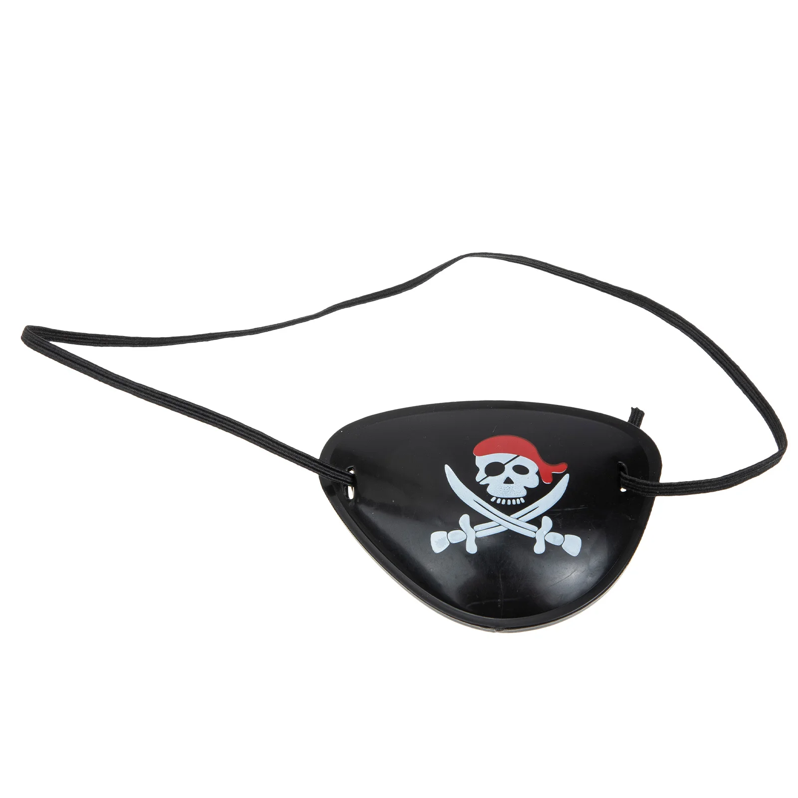 Pirata Vendada Eye Mask para Homens, Tampa LED, Corda Elástica, Patch Portátil, Ornamento de Halloween, Acessórios de Decoração, Cosplay