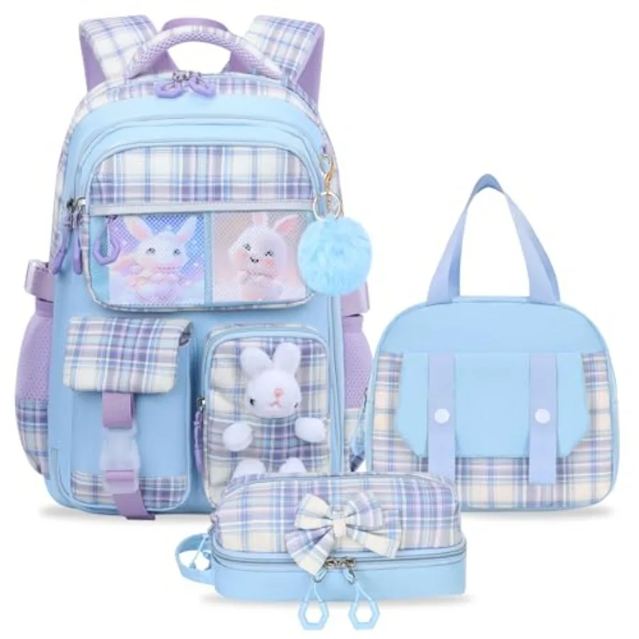 

NSEQB Girls Backpack SetCute School Backpack For Girls s Schoolbag For Elementary Primary