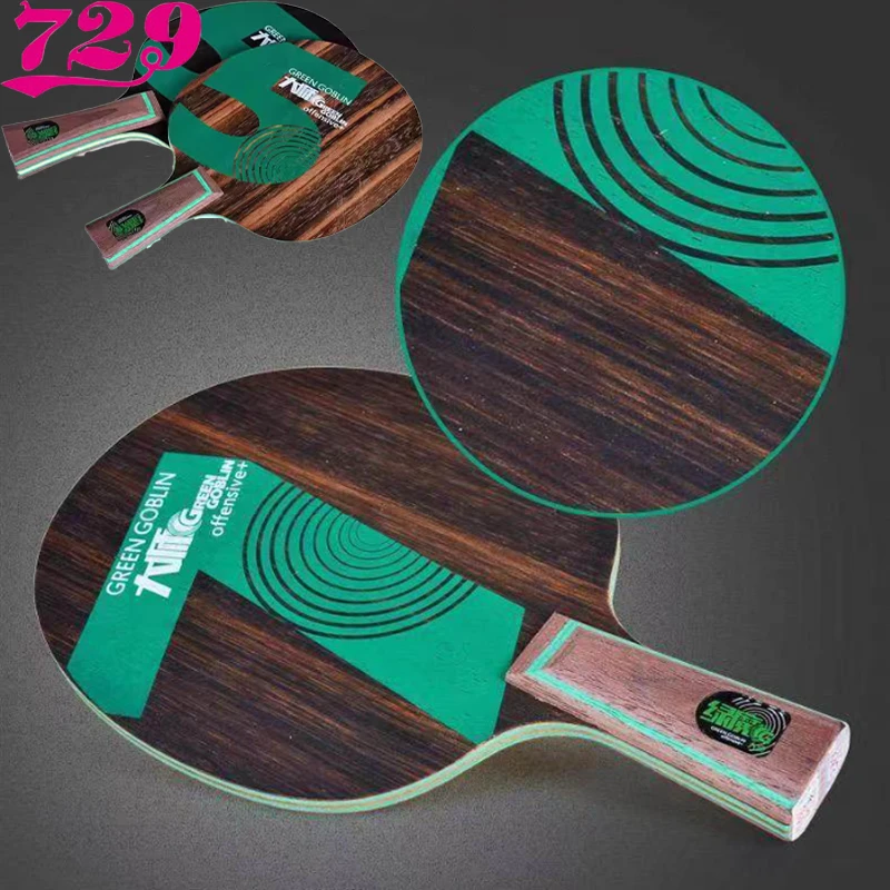 

729 Friendship Goblin5/7 Table Tennis Blade FL/CS Ebony Wood Violent Offensive Loop Ping Pong Racket for Professional Athletes