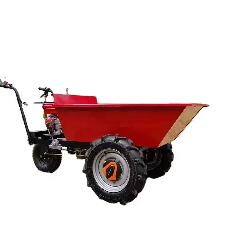 

Mountain small diesel transport vehicle handcart electric trolley vehicle electric trolley hand push mute flatbed truck Hot sale