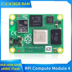 Raspberry Pi CM4 Compute Module 4 Quad-Core Cortex-A72 with Wifi & BT 5.0 Optional 4 / 8GB SDRAM Lite / 8 / 16 / 32GB eMMC Flash