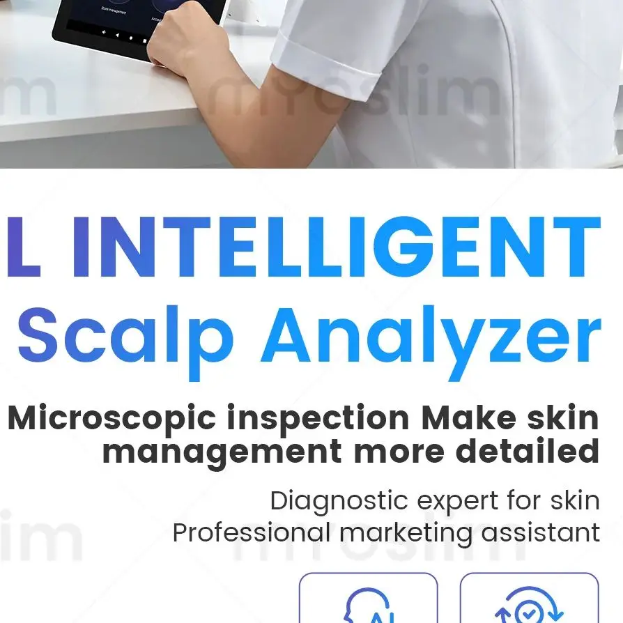 Q1  Pro  3D AISA  AI Face Skin Diagnostics Analyzer Facial Tester Scanner Magic Face Mirror Facial Digital Skin Analyzer Machine