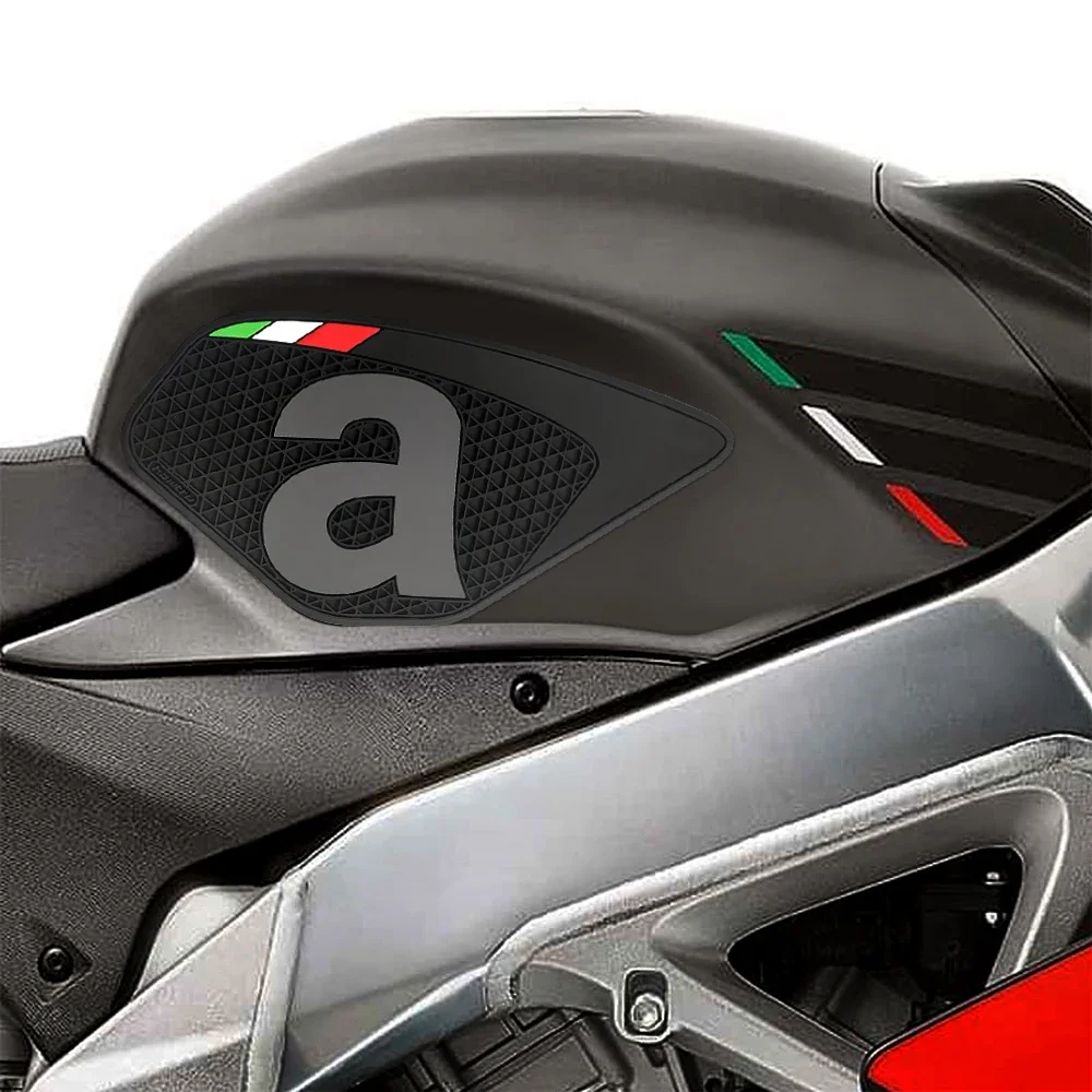 Geeignet für RSV4 Knie Slip Prävention Motorrad Kraftstoff Tank Seite Tank Pad für Aprilia RSV4 2010-2021 TUONO 1100 2015-2021