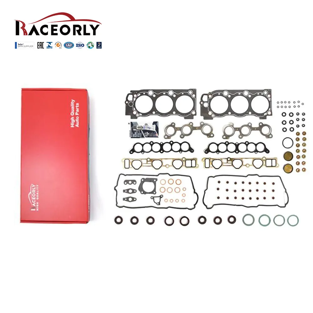

RACEORLY Head Gasket Set Fit 95-04 Toyota 4Runner Tacoma Tundra T100 3.4L 5VZ-FE