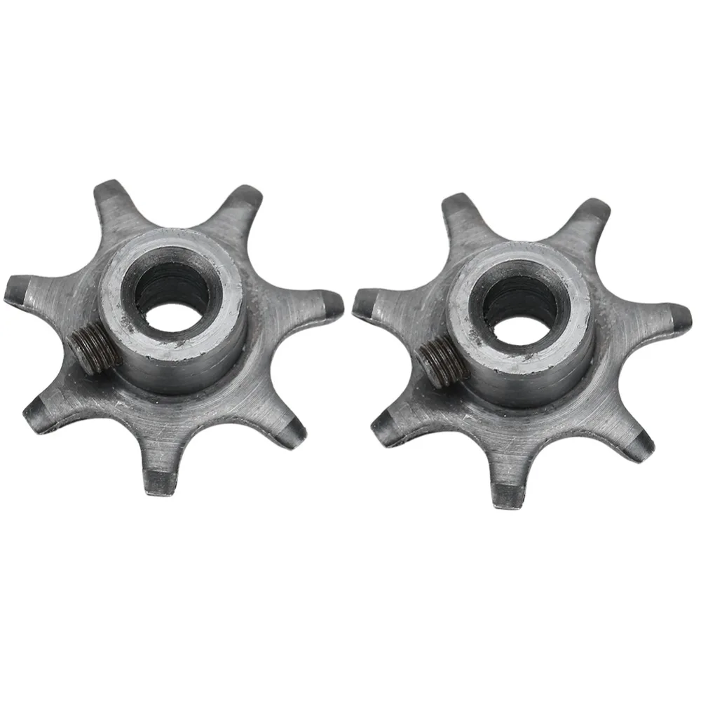 2pcs Durable Metal Wheel Gear Reversible Design Small And Light Toothed Gear Long Service Black Reverse Gear Incubator Motor