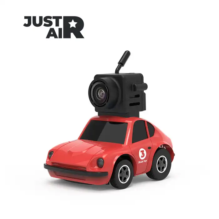 DIATONE SNT JustAir 1:100 Q25 FPV wersja Mini RC FPV Micro Car RTR z pilotem Air5 2.4G 5CH 4.3 calowy gogle FPV