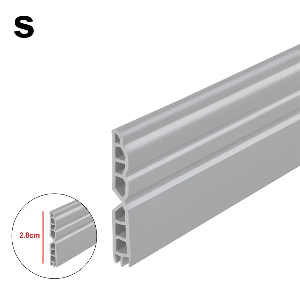 Multi Functional Seal Strip Draught Excluder Stopper Wide Application Waterproof Door Bottom Wind Sweep Blocker