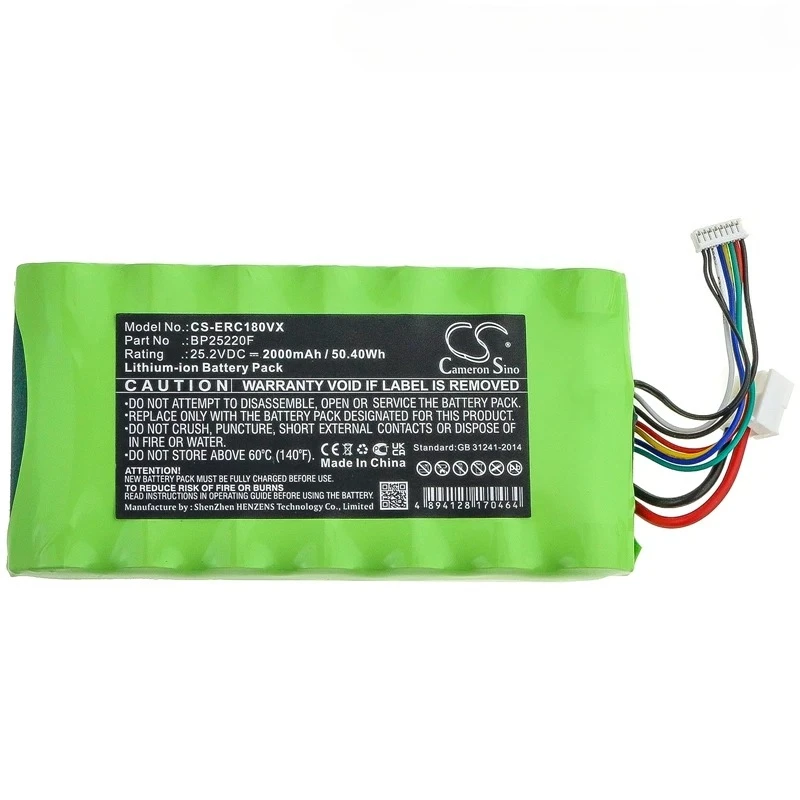 Vacuum Cleaner Battery 25.2V 2000mAh