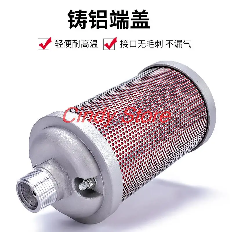 Imagem -06 - Silenciador Filtro para Máquina de Secagem Compressor ar Bomba Vácuo Silenciador Acessórios Pneumáticos 1pc Xy05 07 10 12 15