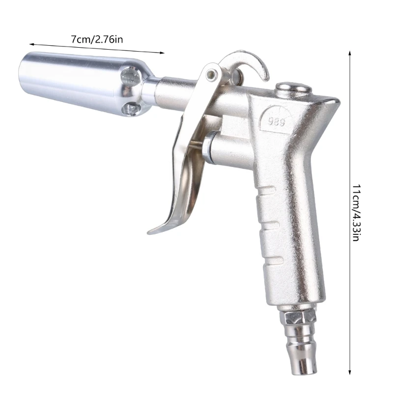 Pistole ad compressa per impieghi gravosi con ugello a flusso potente, soffiante per ugello ad alto volume