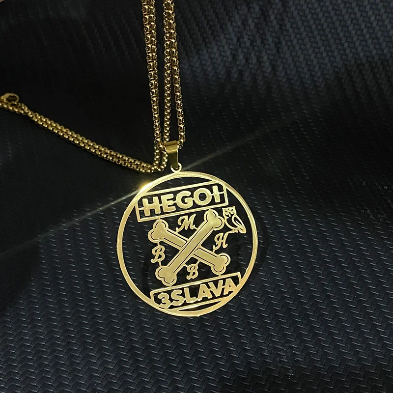 

Ожерелья и подвески из нержавеющей стали с индивидуальным логотипом, украшения для женщин и мужчин, персонализированные детские ожерелья с изображением, подарок