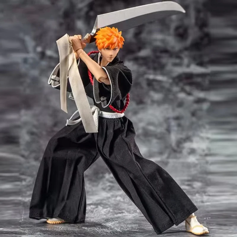 

Dasin/Great Toys/GT Bleach Kurosaki Ichigo Aizen Sousuke Ukitake Jushiro Ichimaru Gin 18cm/7inch 1/10 SHF Action Figure In Stock