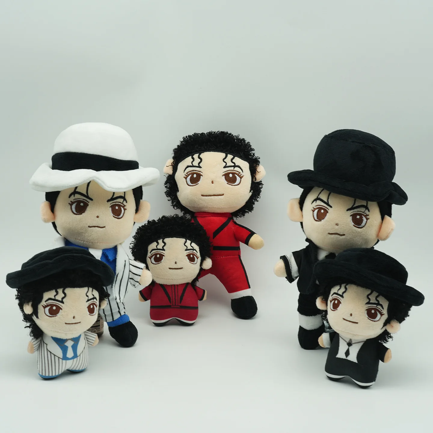Famous Singer Character Plush Doll, Multiple Styles Stuffed Figure Toy, Cute Plush Collectible Toy for Fans Gifts.