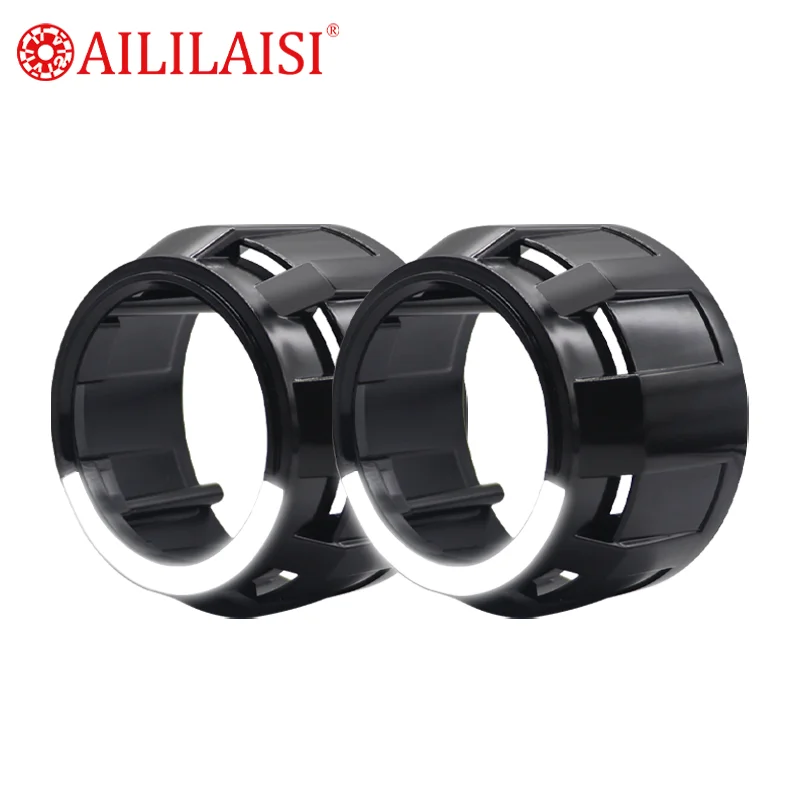 2.5 Shroud Inches Bi Xenon Led Projector Lens Shroud Black Color Without Holes for HELLA 3R G5 Koito Q5 Smile Decoration Hood