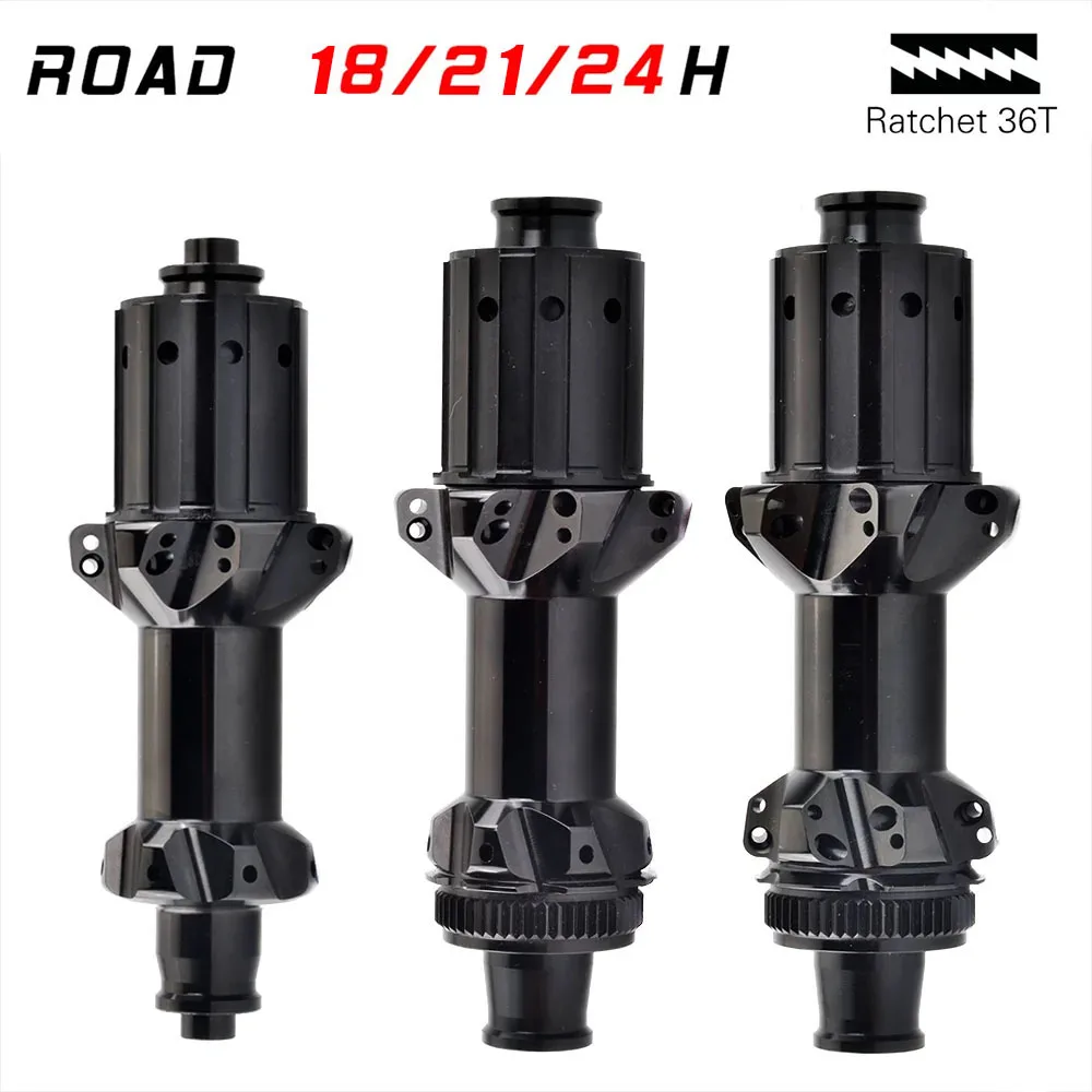 GOLDIX 21H/24H 2:1 Ultralight Road Hub Straight Pull Spoke V Brake Hub Center Lock Disc Brake HG/XDR Freehub NO Logo