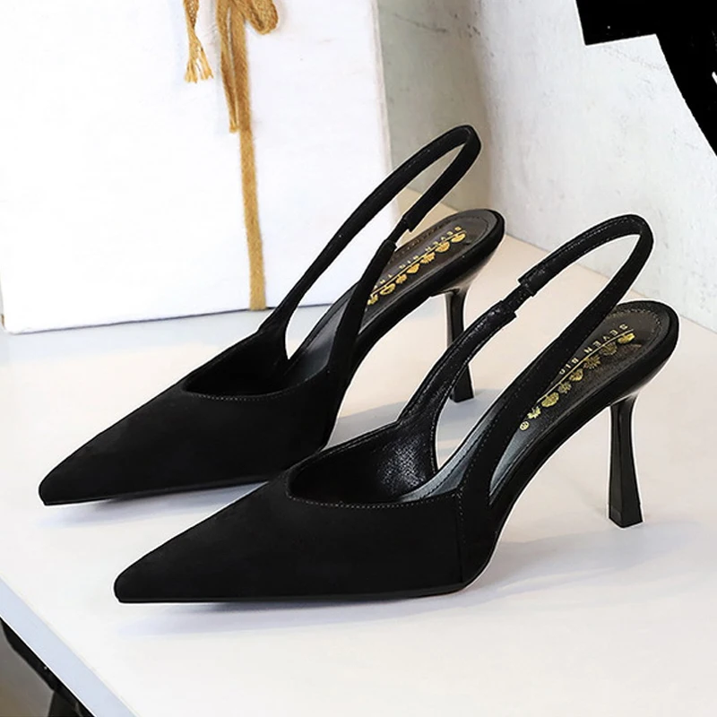 وصل حديثًا حذاء نسائي مجوف موضة ربيع 2026 من BIGTREE حذاء خفيف أنيق للحفلات بكعب رفيع حذاء نسائي Zapatos Mujer #5