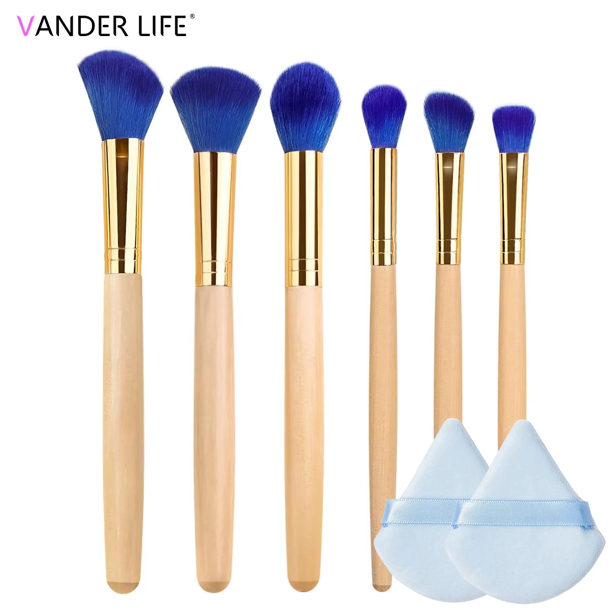 6-13Pcs Travel Makeup Brushes Set Mini Makeup Brush Small Cosmetic Brush Kit Portable Soft Concealer Brush Eyeshadow Makeup Tool