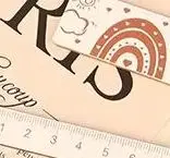 

Детская деревянная линейка, уникальный подарок на признатель для детей, новогодняя начальная школа, деревянная линейка