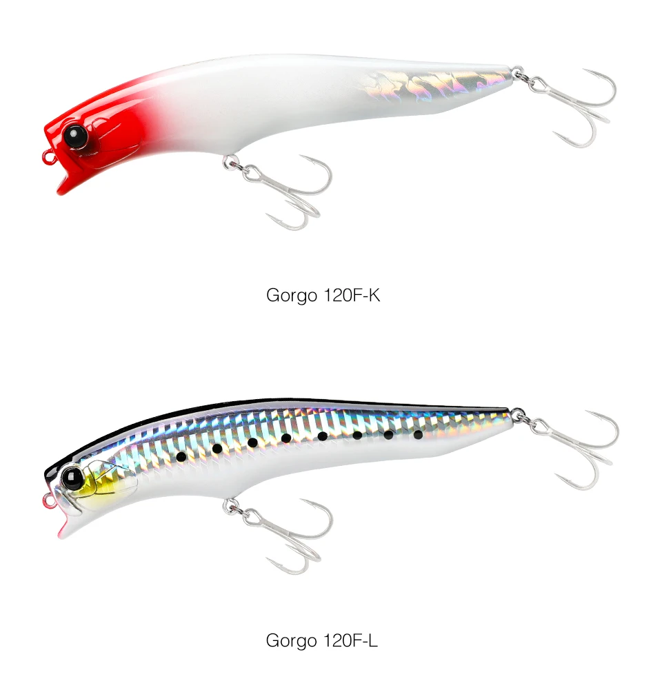 TSURINOYA Floating Minnow 120F Ultra Weitwurf-Strandfischköder 120mm 20g 0-30cm GORGO Salzwasser Seebarsch Flunder Hardbaits – Detail 20