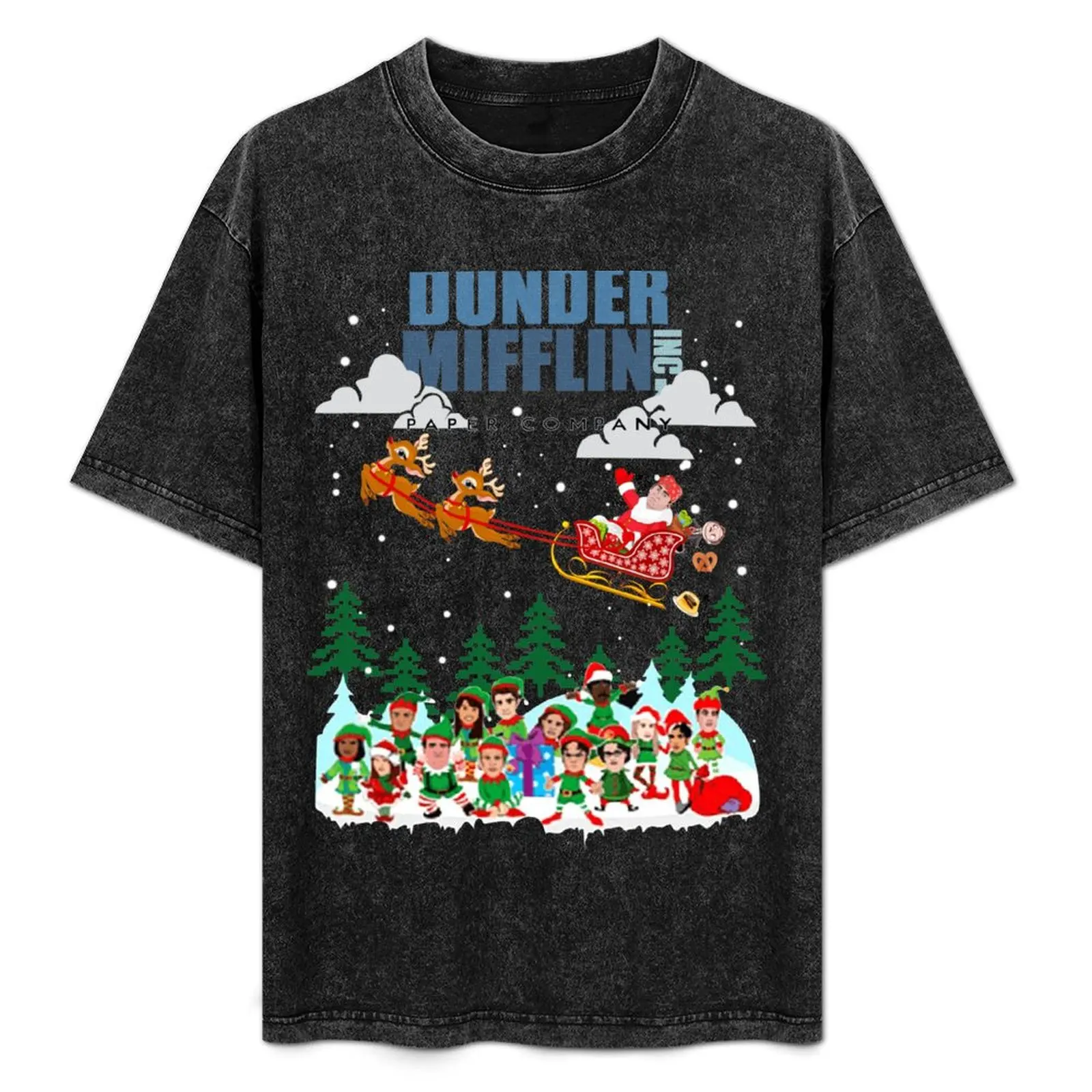 

Dunder Mifflin Paper Company T-Shirt cute tops Anime t-shirt blue archive oversized t shirts for men