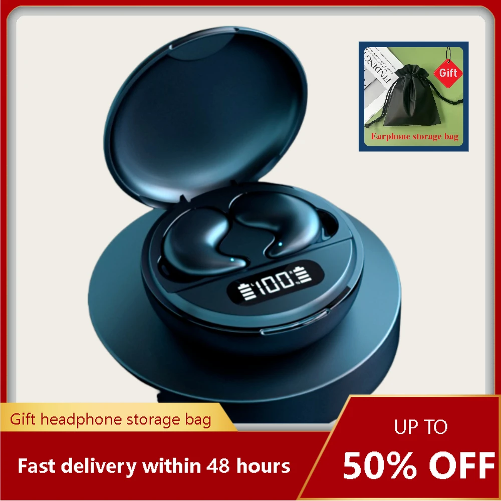 

Bluetooth Headphones Waterproof Wireless Bluetooth Earphones, Noise Cancelling Earplugs, Invisible Sleep Earphones