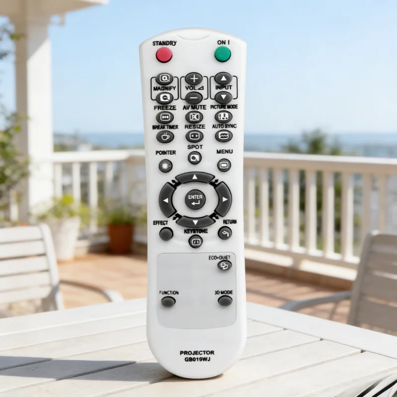 

GB015WJ Infrared Remote Control Compatible with Sharp Projectors PG-LS2000 PG-LW3000 PG-LX2000 PG-LW2000 PG-LX3500 PG-LW3500