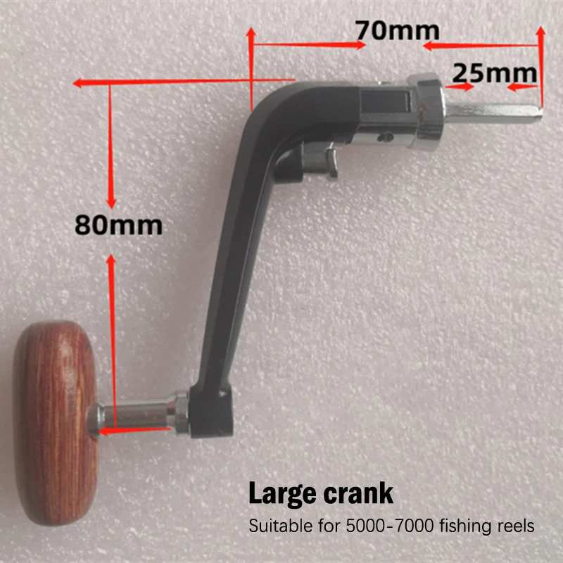 Spinning Angel rolle Griff Ersatz Angel arm Rad knopf Tackle Zubehör für 1000 2000 3000 4000 5000 6000 7000 Serie – Detail 10