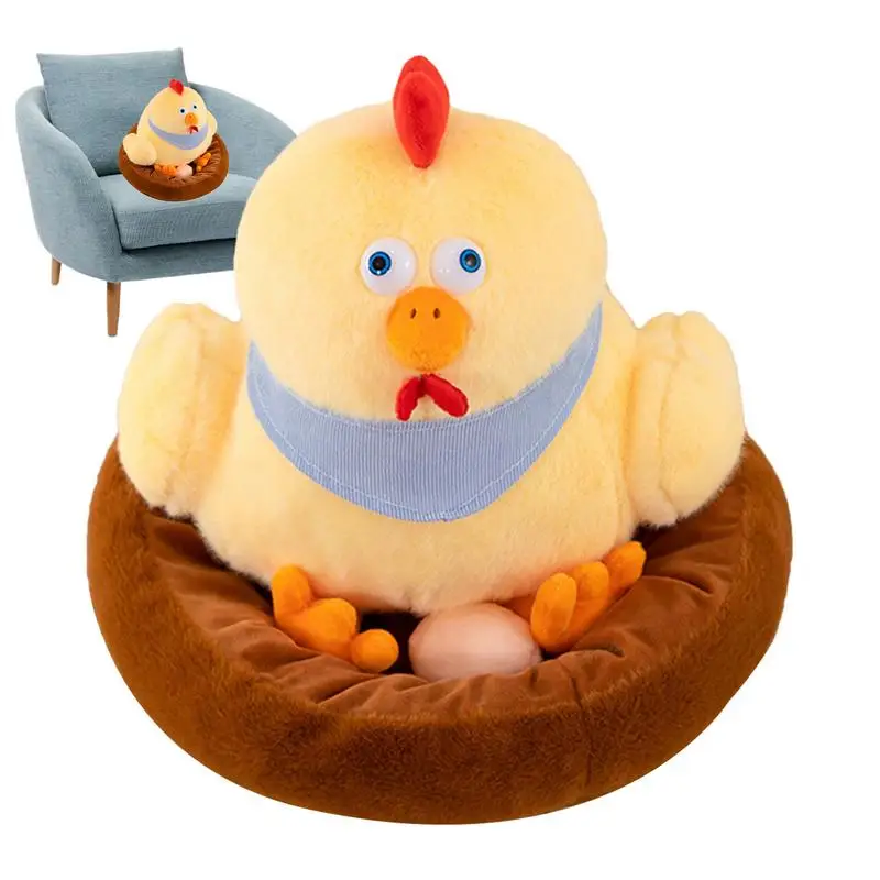 

Chicken Plush Cute Chicken Coop Plush 30 Cm Soft Stuffed Chicken Accompany Toy Simulation Chick Toy For Kid Girl Boy