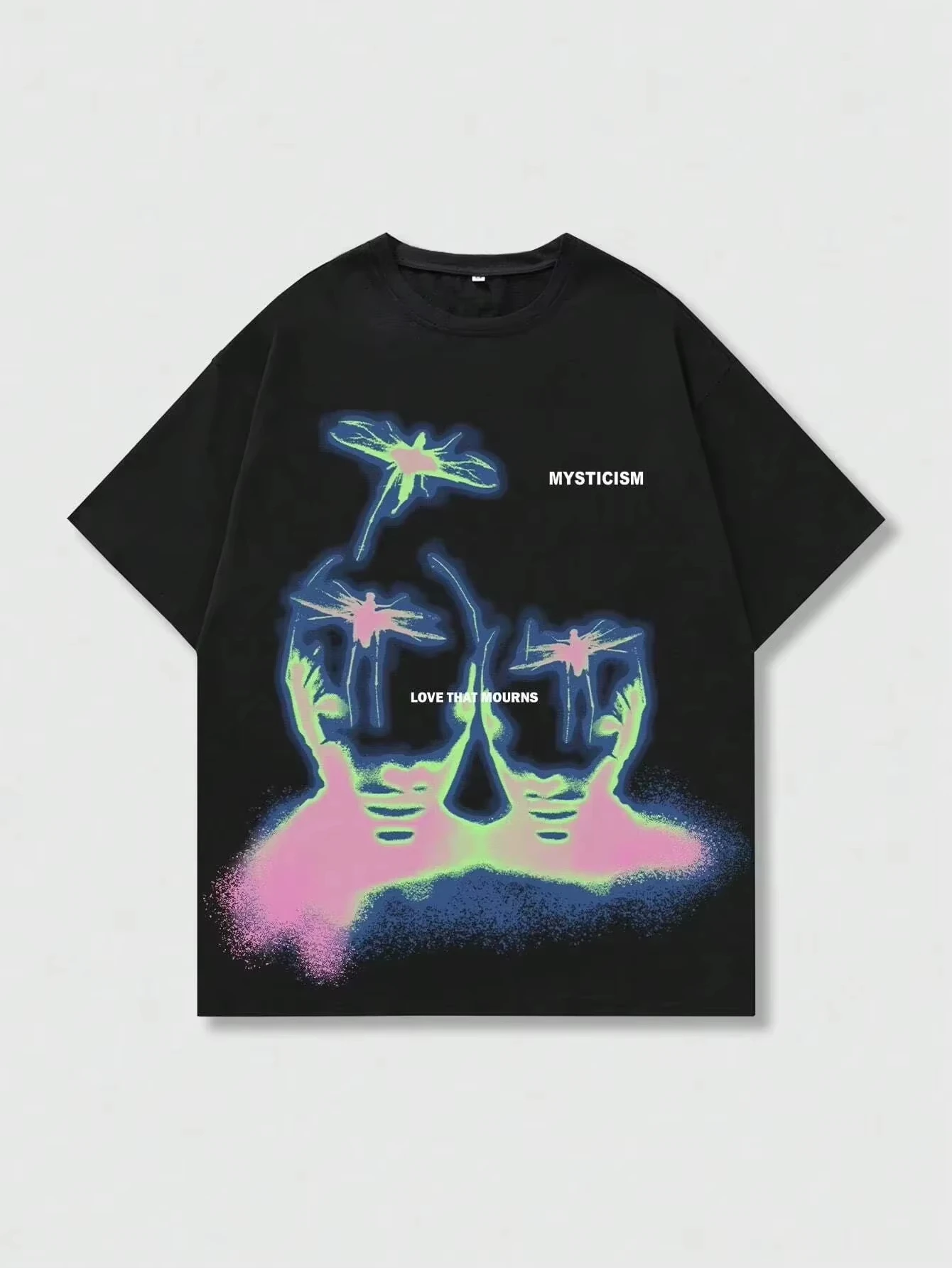 

European Summer Bestseller Ultra-clear Printed New Men's and Women's Loose, Comfortable Pure Cotton Breathable T-shirts