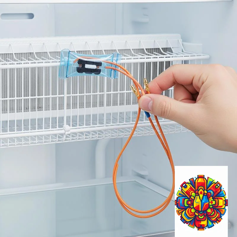 Essential Fridge Component 2 Wire 8115 Degrees Bimetallic Refrigerator Defrost Thermostat for Homes