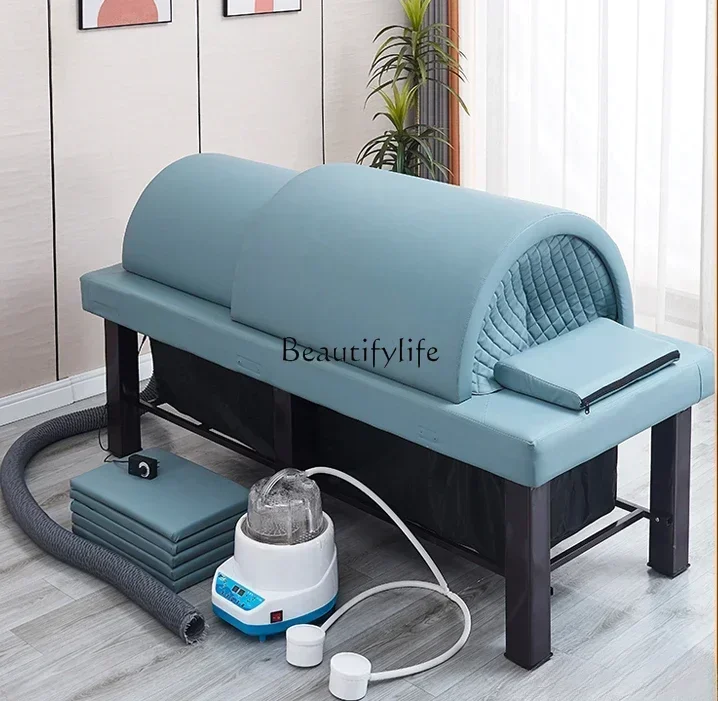 

Fumigation Moxibustion Therapy Whole Body Moxibustion Home Whole Body Moxibustion Bed Steam Bed