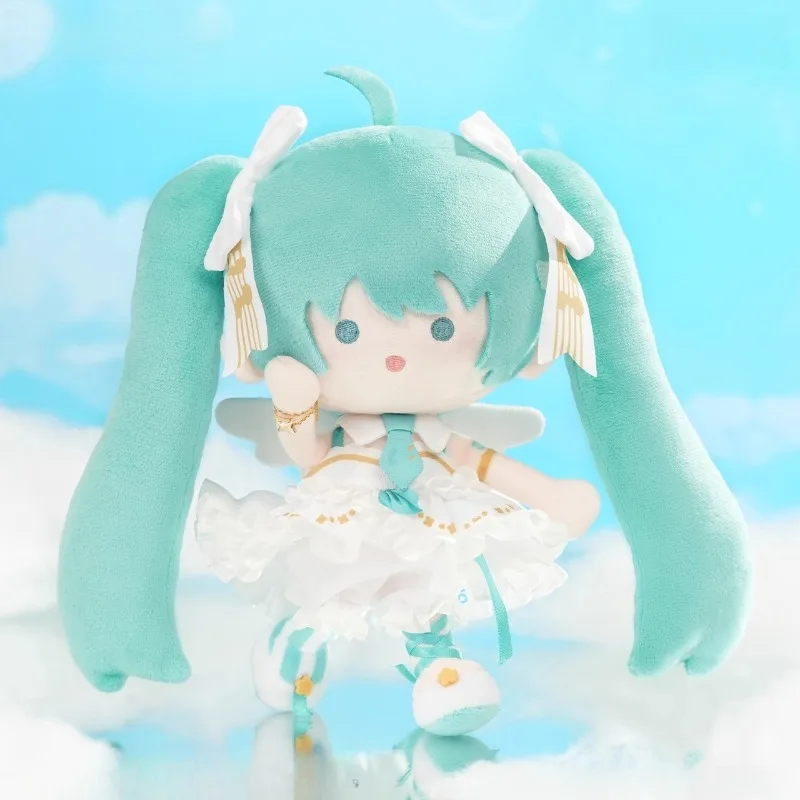 

22cm New Genuine Hatsune Miku Future Speak Series Doll Cute Cartoon Room and Desktop Decor Figurine Toy Creative Adult Kids Gift