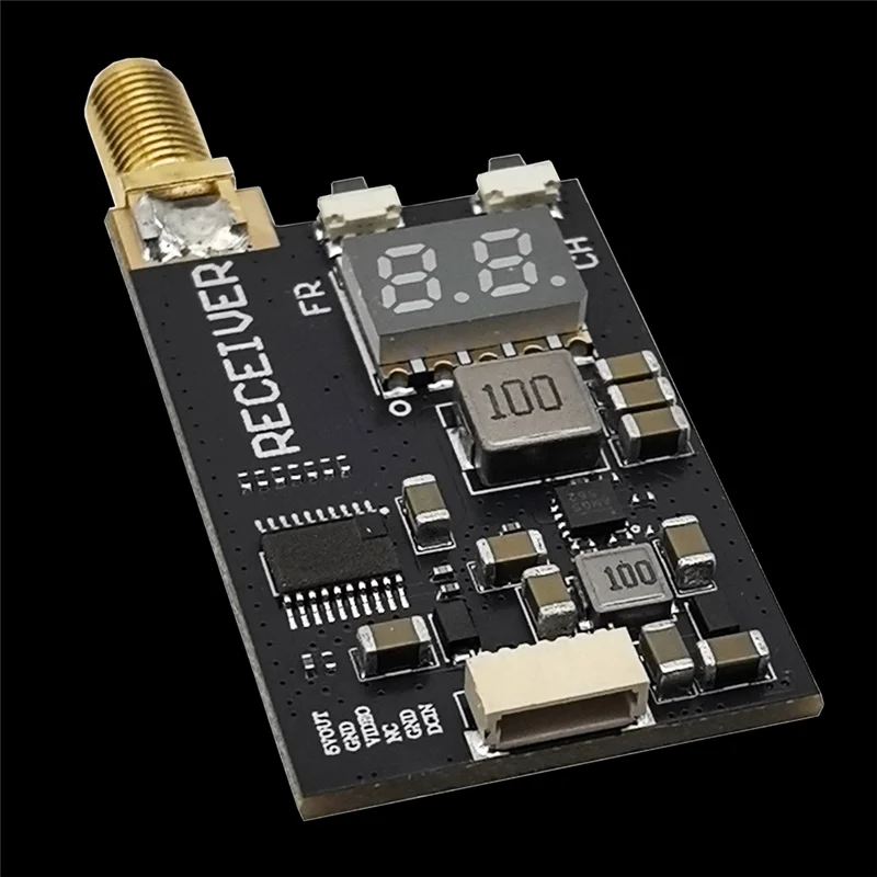 【صفقة حصرية!】جهاز استقبال نقل الصور اللاسلكي 3.3G 64CH VRX FPV 3060-3500Mhz/بحث القناة التلقائية #5